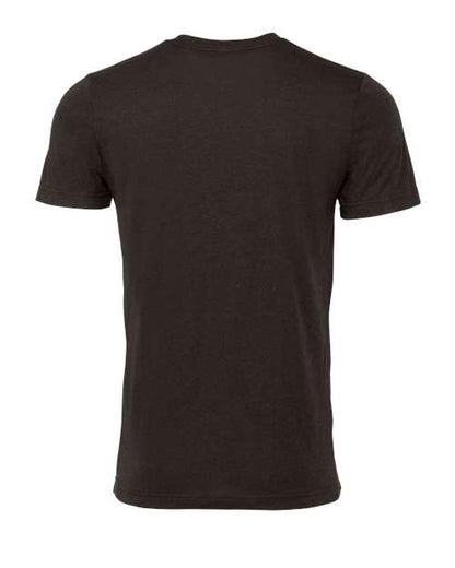 BELLA + CANVAS Triblend Tee 3413 Emerald Triblend Custom Embroidered Business Logo