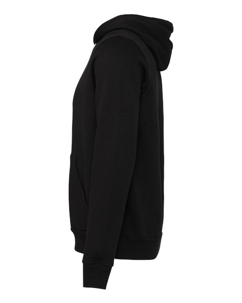 BELLA + CANVAS Sponge Fleece Hoodie 3719 DTG Black Custom Embroidered Business Logo