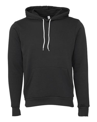 BELLA + CANVAS Sponge Fleece Hoodie 3719 DTG Dark Grey