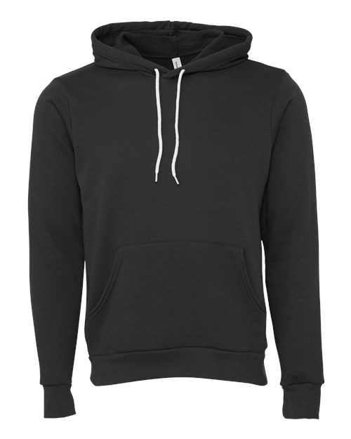 BELLA + CANVAS Sponge Fleece Hoodie 3719 DTG Dark Grey