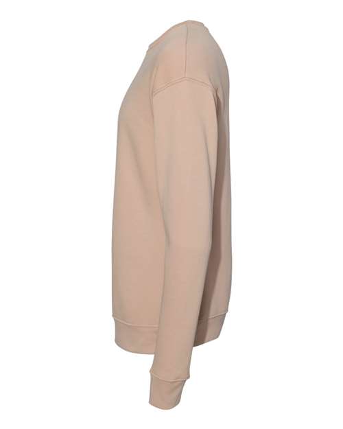 BELLA + CANVAS Sponge Fleece Drop Shoulder Crewneck Sweatshirt 3945 Heather Sand Dune