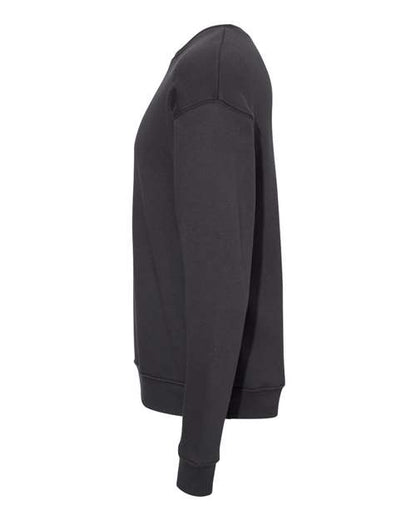 BELLA + CANVAS Sponge Fleece Drop Shoulder Crewneck Sweatshirt 3945 DTG Dark Grey