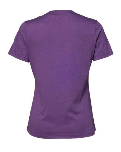 BELLA + CANVAS Women’s Relaxed Jersey Tee 6400 Custom Embroidered Business Logo