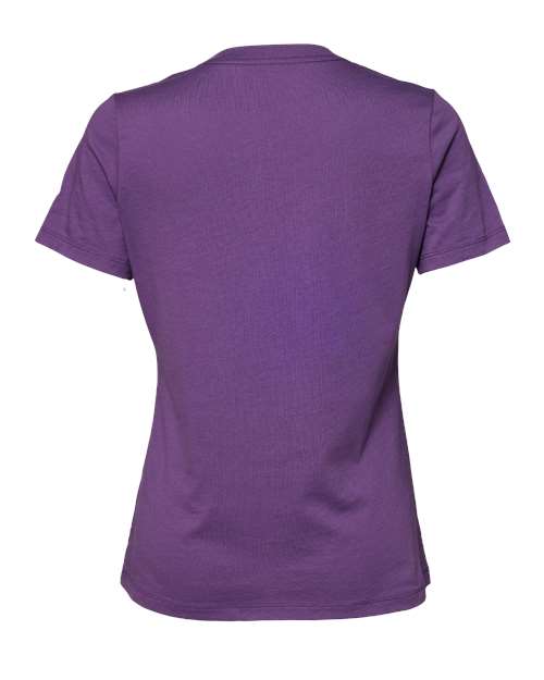 BELLA + CANVAS Women’s Relaxed Jersey Tee 6400 Custom Embroidered Business Logo