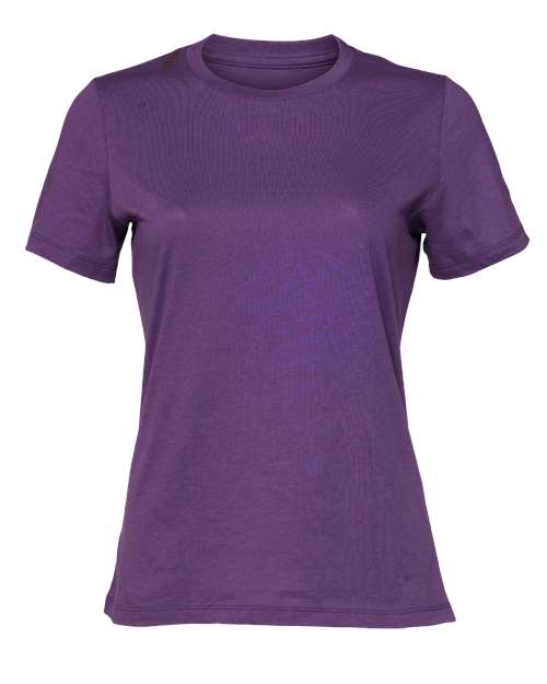BELLA + CANVAS Women’s Relaxed Jersey Tee 6400 Custom Embroidered Business Logo