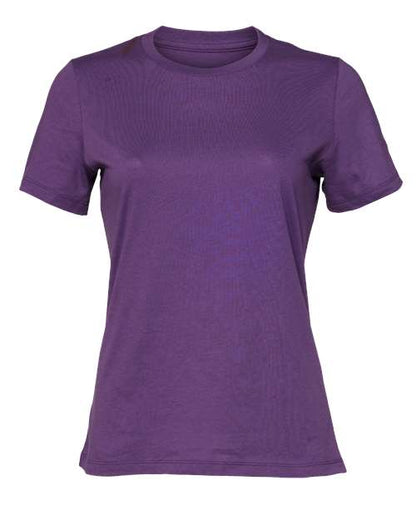 BELLA + CANVAS Women’s Relaxed Jersey Tee 6400 Custom Embroidered Business Logo