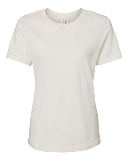 BELLA + CANVAS Women’s Relaxed Jersey Tee 6400 Custom Embroidered Business Logo