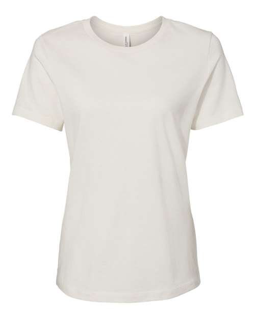 BELLA + CANVAS Women’s Relaxed Jersey Tee 6400 Custom Embroidered Business Logo