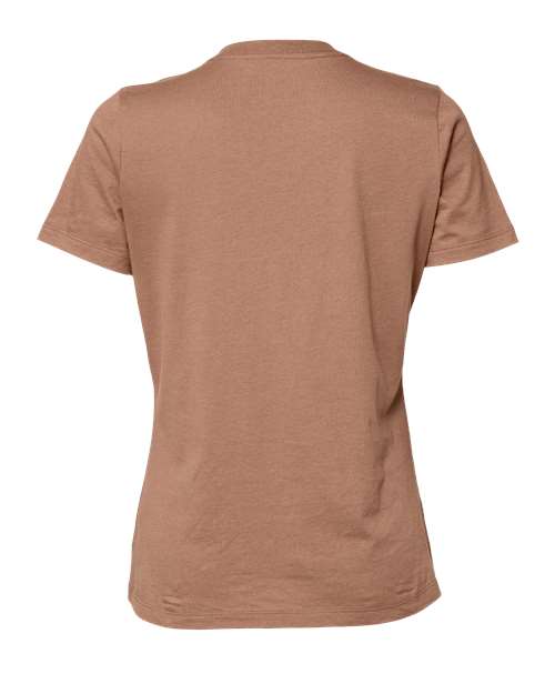 BELLA + CANVAS Women’s Relaxed Jersey Tee 6400 Custom Embroidered Business Logo