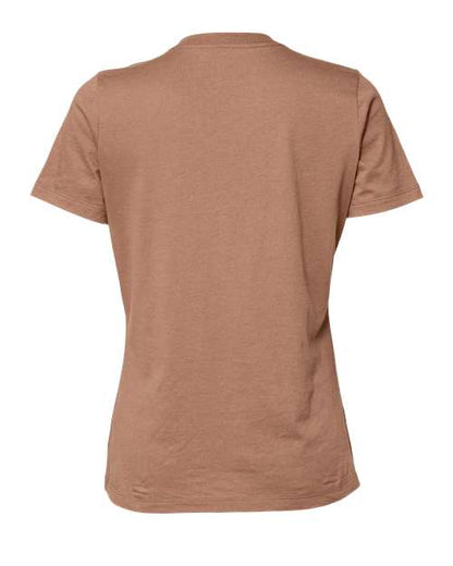 BELLA + CANVAS Women’s Relaxed Jersey Tee 6400 Custom Embroidered Business Logo