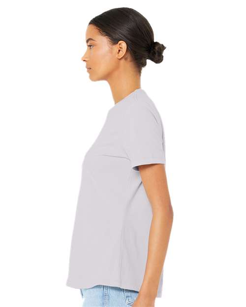 BELLA + CANVAS Women’s Relaxed Jersey Tee 6400 Custom Embroidered Business Logo