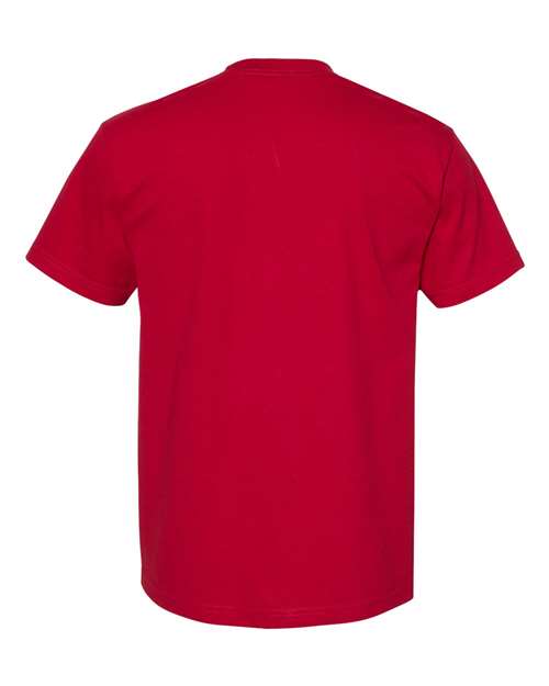 American Apparel Heavyweight Cotton Tee 1301 Cardinal