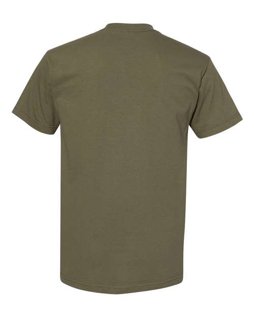 American Apparel Heavyweight Cotton Tee 1301 Military Green