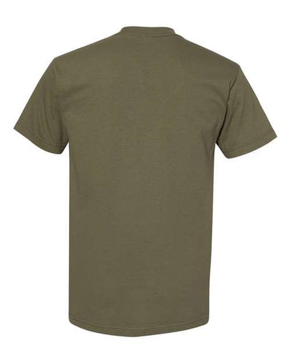 American Apparel Heavyweight Cotton Tee 1301 Military Green