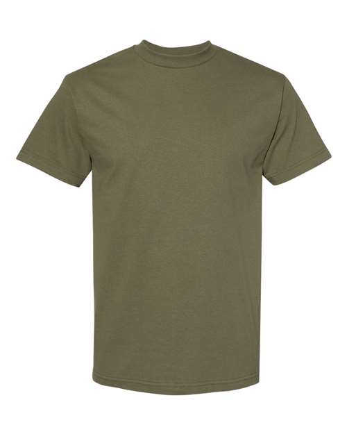 American Apparel Heavyweight Cotton Tee 1301 Military Green