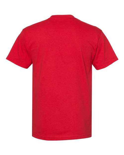 American Apparel Heavyweight Cotton Tee 1301 Red
