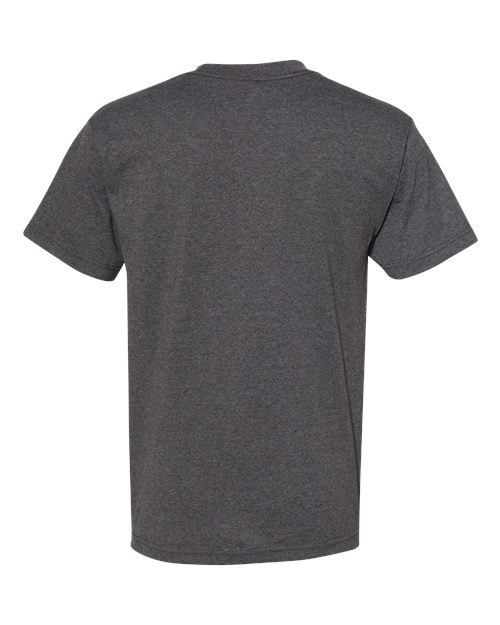 American Apparel Heavyweight Cotton Tee 1301 Heather Charcoal