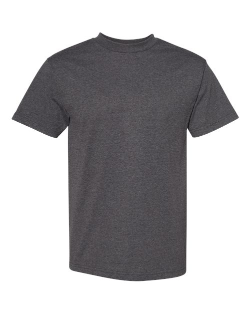 American Apparel Heavyweight Cotton Tee 1301 Heather Charcoal