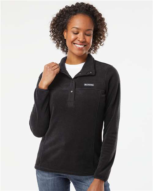 Columbia Women’s Benton Springs™ Half-Snap Pullover 186099 Custom Embroidered Business Logo