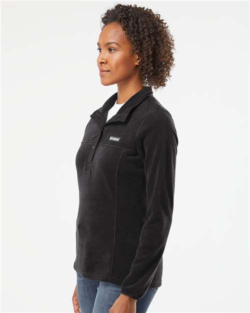 Columbia Women’s Benton Springs™ Half-Snap Pullover 186099 Custom Embroidered Business Logo