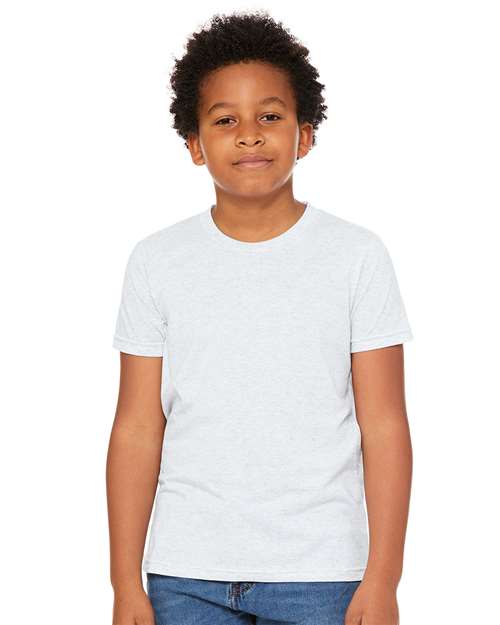 BELLA + CANVAS Youth Jersey Tee 3001Y Ash