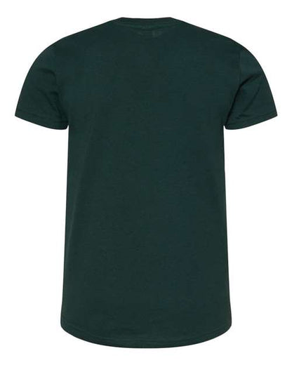 BELLA + CANVAS Youth Jersey Tee 3001Y Forest Custom Embroidered Business Logo