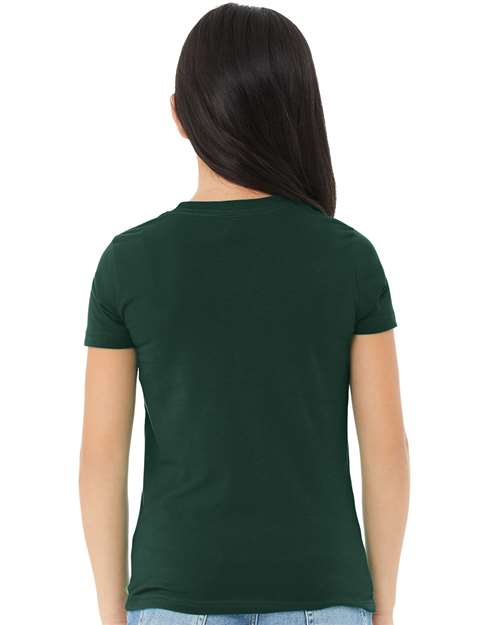 BELLA + CANVAS Youth Jersey Tee 3001Y Forest Custom Embroidered Business Logo