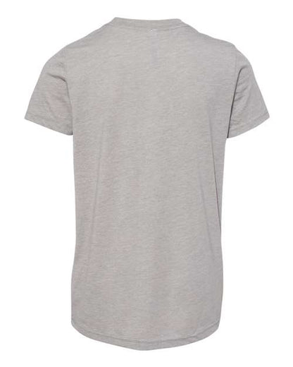 BELLA + CANVAS Youth Triblend Tee 3413Y Custom Embroidered Business Logo