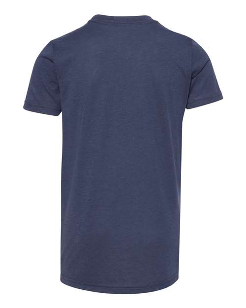 BELLA + CANVAS Youth Triblend Tee 3413Y Custom Embroidered Business Logo