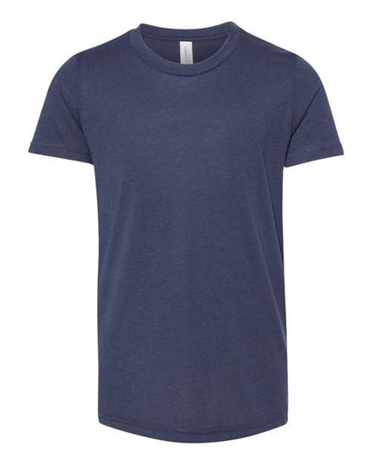 BELLA + CANVAS Youth Triblend Tee 3413Y Custom Embroidered Business Logo