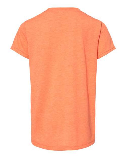 BELLA + CANVAS Youth Triblend Tee 3413Y Custom Embroidered Business Logo