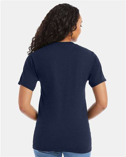 Hanes Beefy-T® T-Shirt 5180 Heather Navy
