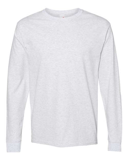 Hanes Essential-T Long Sleeve T-Shirt 5286 Ash