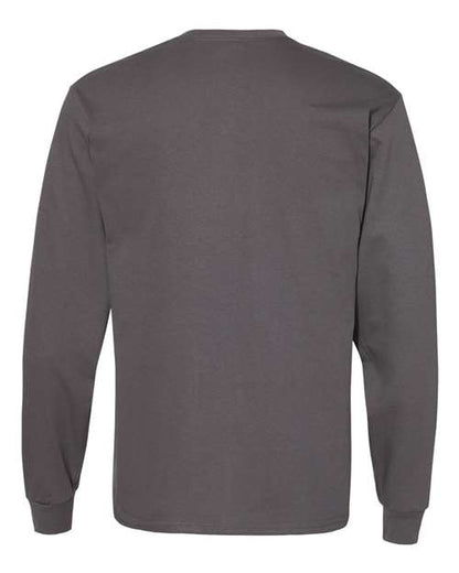 Hanes Essential-T Long Sleeve T-Shirt 5286 Smoke Grey