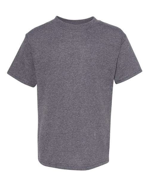 Hanes Ecosmart™ Youth T-Shirt 5370 Charcoal Heather
