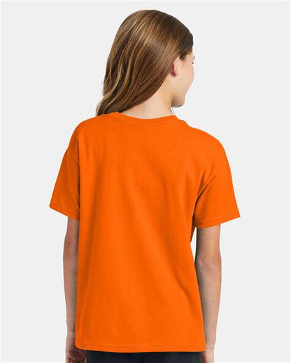 Hanes Ecosmart™ Youth T-Shirt 5370 Safety Orange