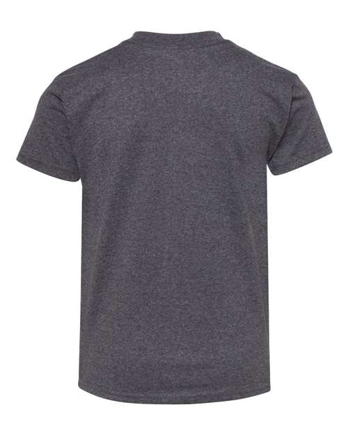 Hanes Authentic Youth T-Shirt 5450 Charcoal Heather