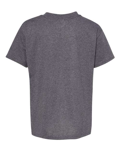 Hanes Essential-T Youth T-Shirt 5480 Charcoal Heather