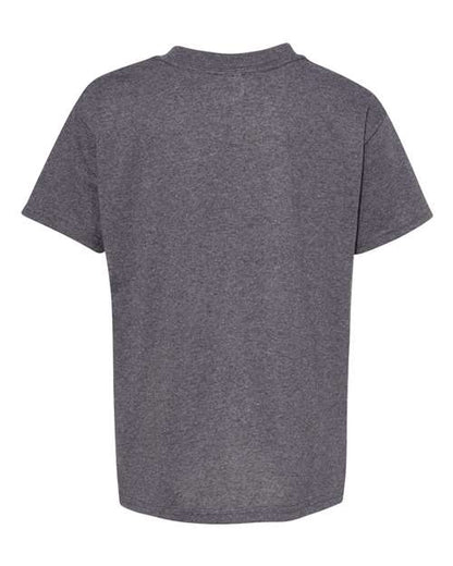 Hanes Essential-T Youth T-Shirt 5480 Charcoal Heather