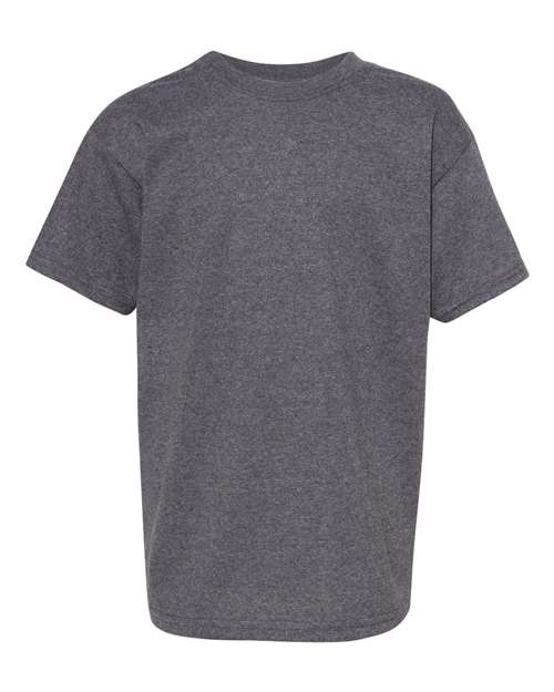Hanes Essential-T Youth T-Shirt 5480 Charcoal Heather