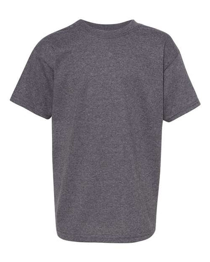 Hanes Essential-T Youth T-Shirt 5480 Charcoal Heather