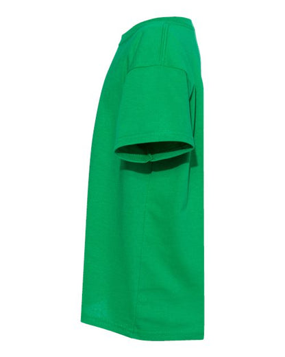 Hanes Essential-T Youth T-Shirt 5480 Kelly Green