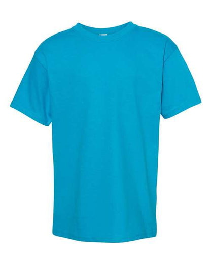 Hanes Essential-T Youth T-Shirt 5480 Teal