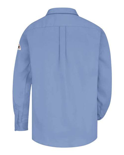 Custom EmbroideredBulwark Men's Tall Uniform Shirt 8213 Light Blue