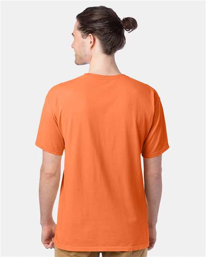 ComfortWash by Hanes Garment-Dyed T-Shirt GDH100 Horizon Orange