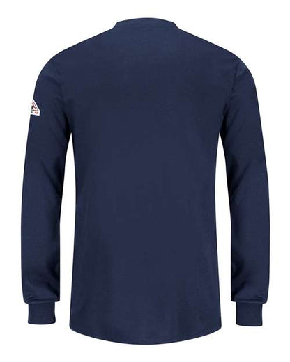 Bulwark Women's Long Sleeve Tagless Henley Shirt SEL3