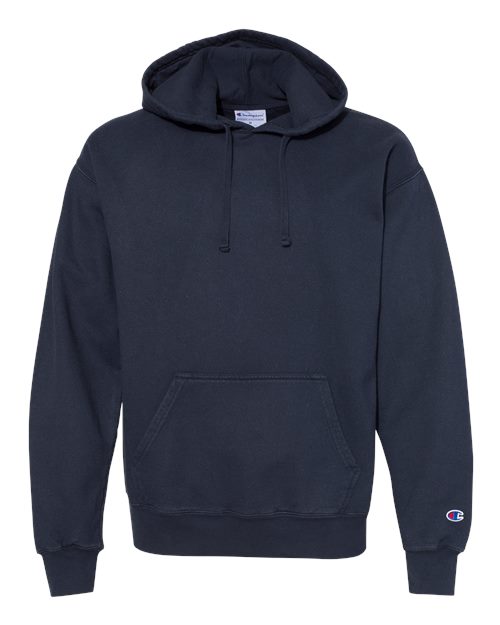 Champion Garment-Dyed Hooded Sweatshirt CD450 Custom Embroidered Business Logo