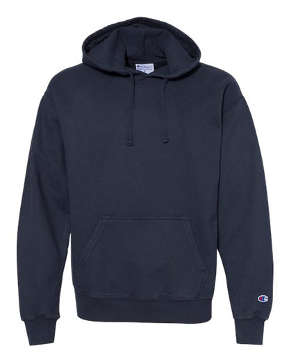 Champion Garment-Dyed Hooded Sweatshirt CD450 Custom Embroidered Business Logo