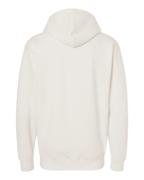 Independent Trading Co. Heavyweight Hooded Sweatshirt IND4000 Blue Aqua Custom Embroidered Business Logo