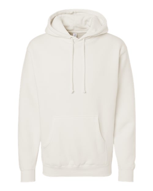 Independent Trading Co. Heavyweight Hooded Sweatshirt IND4000 Blue Aqua Custom Embroidered Business Logo